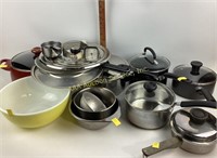 Cookware Pots with lids assorted brands Paula