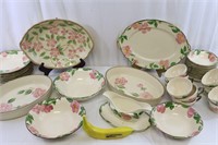 Vintage Franciscan "Desert Rose" China 39 Pcs.