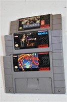 Vtg Super Nintendo Video Games. Phanlanx, Metroid