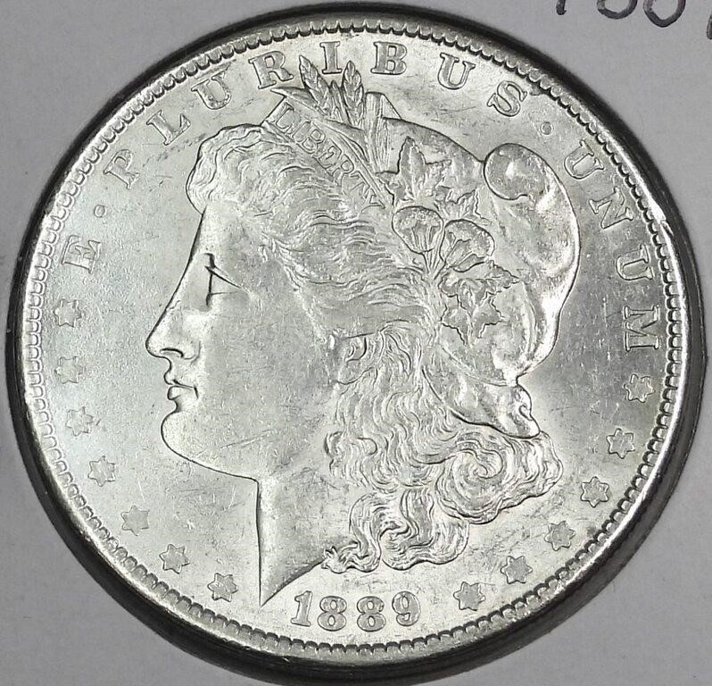 1889 USA Silver Morgan Dollar High Grade