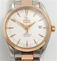 Omega Seamaster Aqua Terra two-tone