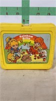 Plastic Lunch Box - Rainbow Brite w/thermos