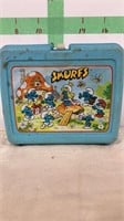 Plastic Lunch Box - Smurfs
