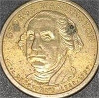 2007 GEORGE WASHINGTON DOLLAR COIN