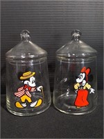 Vintage Mickey and Minnie Candy Jars and More