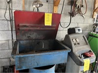 PARTS CLEANER WITH 55 GALLON DRUM FOR STAND