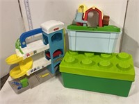 Lot of fisher price toys, misc