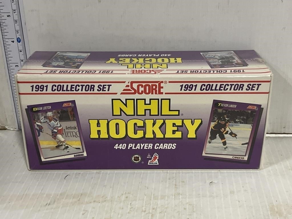1991 Score hockey cards