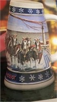 Budweiser 1995 Holiday Stein