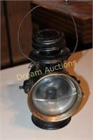 Vintage Dietz Union Driving Light, Glass Craked15H