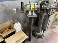 8'' BENCH GRINDER WITH STAND
