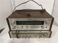 2 stereo receivers