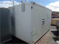 Insulated Aluminum Conex Storage Unit, 145x88x88