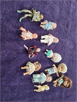 11 little dolls
