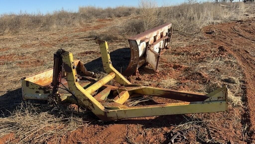 Dozer Blade and Bracket