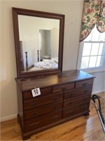 Chest of Drawers with Mirror