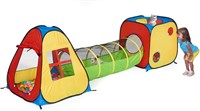 UTEX 3 in 1 Play Tent with Tunnel