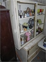 Cabinet & Chest below with Contents - Cups,