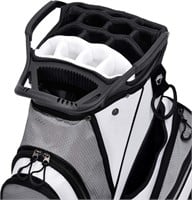 ECHO Golf Cart Bag 14 Way, White