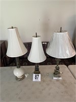 3 Decorative Lamps