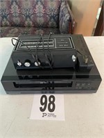 Magnavox VHS Player and AM/FM Radio