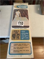 Vintage Collins Pattern Cutting Board