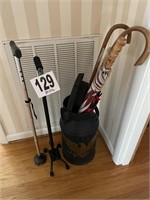 Walking Sticks/Canes/Umbrellas with Canister