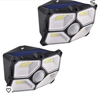 ($40) LED Solar Lights Outdoor,4 Sided 40