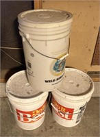 (3)"EMPTY" 5-GALLON BUCKETS