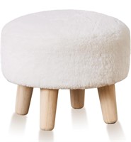 Round Footstool Ottoman 12” mushroom stool