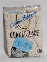 QUAKER LACE TABLE CLOTH