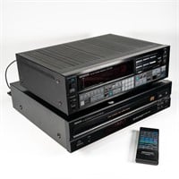 Kenwood KVR-A70R Stereo Receiver & Denon DCM-320