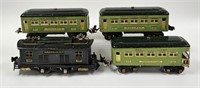 Lionel Prewar 253 Electric Loco & 3 Pullman