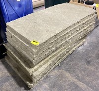 Foil Faced Insulation Boards, 11 total, 48x24x2in