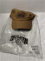 Duluth Trading Brown Cap xl/xxl NEW OLD Stock