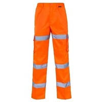 Supertouch Hi Vis 3 Band Trouser Sz.42" Regular