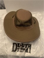 Duluth Trading Brown Hat Large NEW OLD Stock