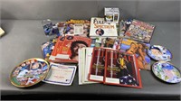 Lrg Lot Mixed Sports Collectibles w/ Mickey Mantle