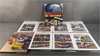 9pc NASCAR Hardback Books