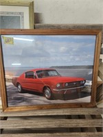 Mustang Picture  22 x 18