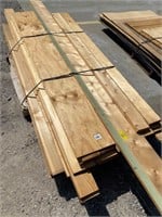 APPROX. 30 PIECES OF 1X & 2X PINE LUMBER, MOST 8'