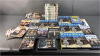 45pc Mash & Seinfeld VHS & DVDs