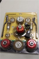 Wire Wheel & Cup Brush Set