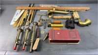 Lrg Lot Musical Instruments & Rulers+