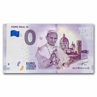 2019 Vatican City Pope Paul Vi Souvenir Banknote