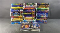 42pc Disney Animated Movie VHS
