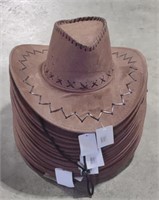 Stitched Costume Cowboy Hats, 13"