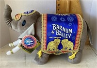 Barnum and Bailey plush elephant