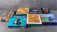 7pc Mixed Board Games w/ Adult Only & Sealed