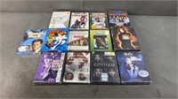 13pc Sealed Mixed Genre TV & Movie DVDs